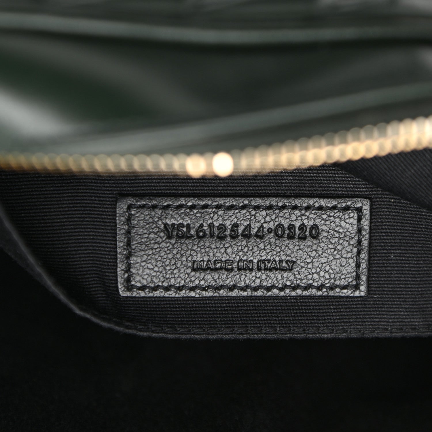 Saint Laurent Calfskin Matelasse Monogram Lou Camera Bag Sea Turquoise 7 of 13