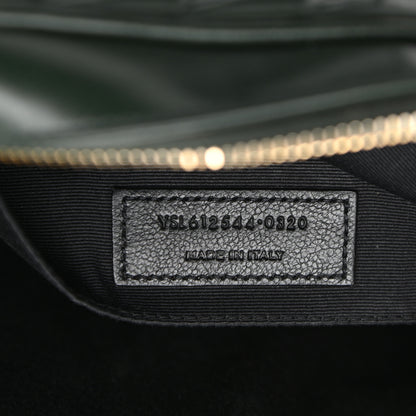 Saint Laurent Calfskin Matelasse Monogram Lou Camera Bag Sea Turquoise 7 of 13