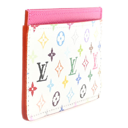 Louis Vuitton LV X TM Monogram Multicolor Card Holder Kawaii Pink 3 of 7