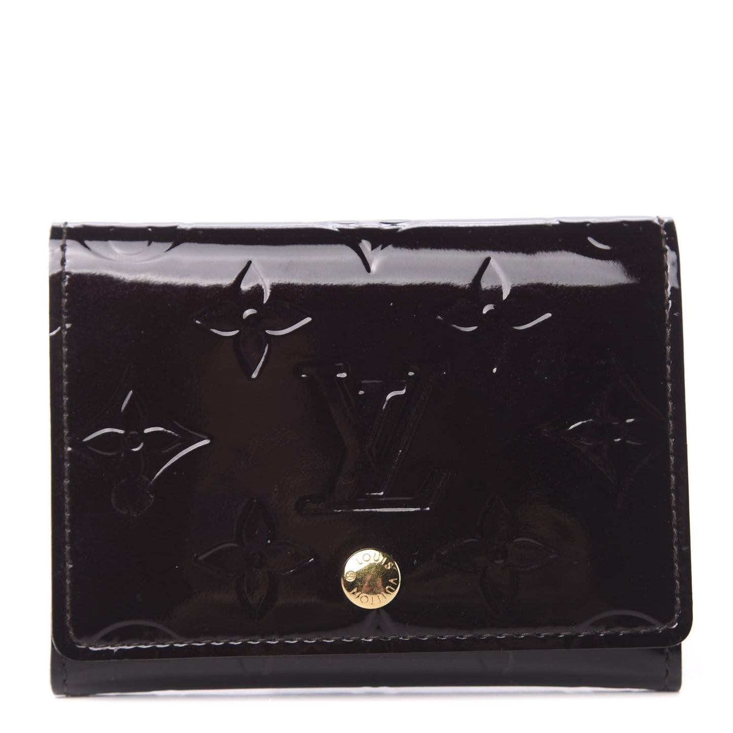 Vernis Business Card Holder Amarante