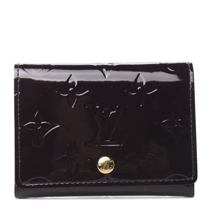Louis Vuitton Vernis Business Card Holder Amarante 1 of 7