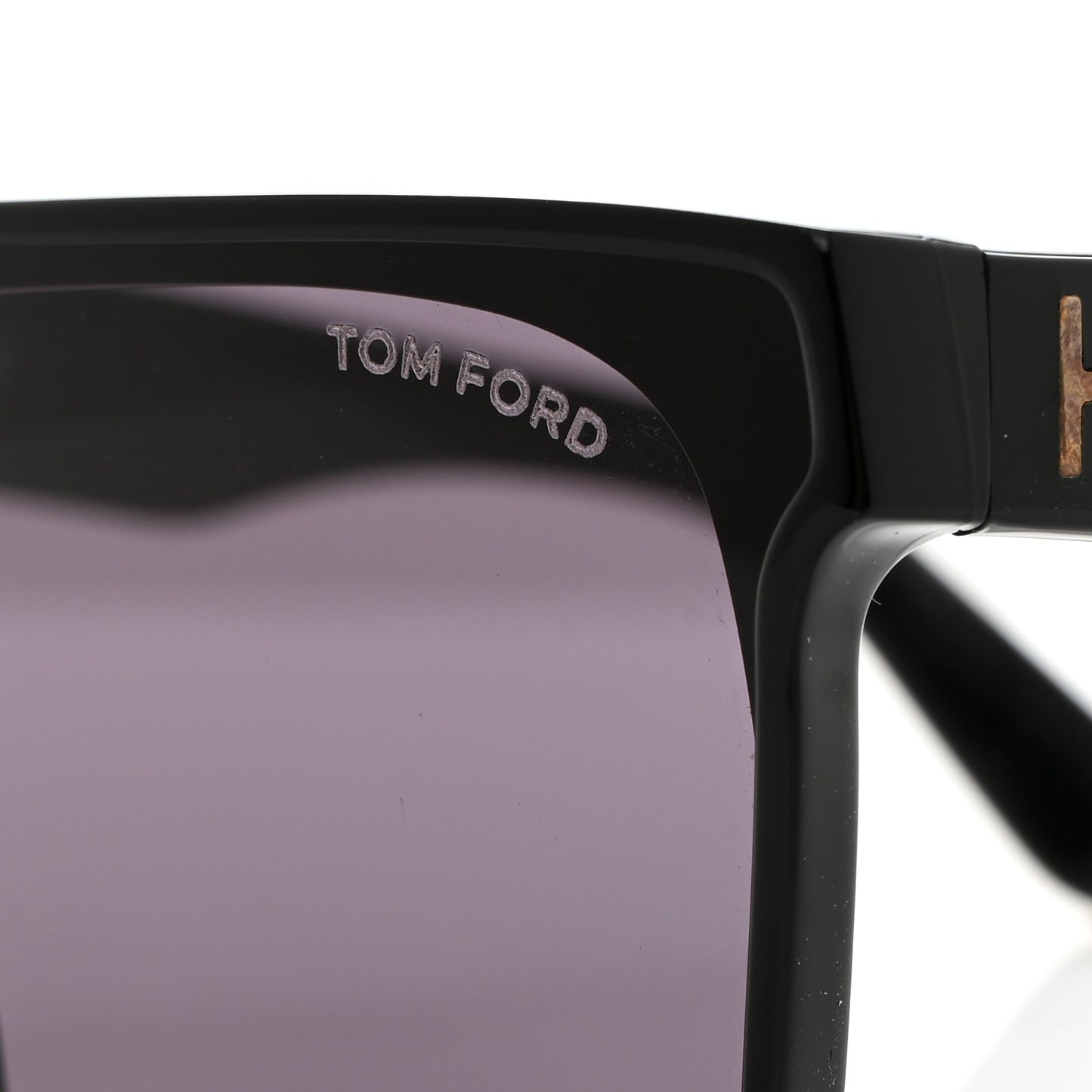 Acetate Whyat Square Sunglasses TF709 Black