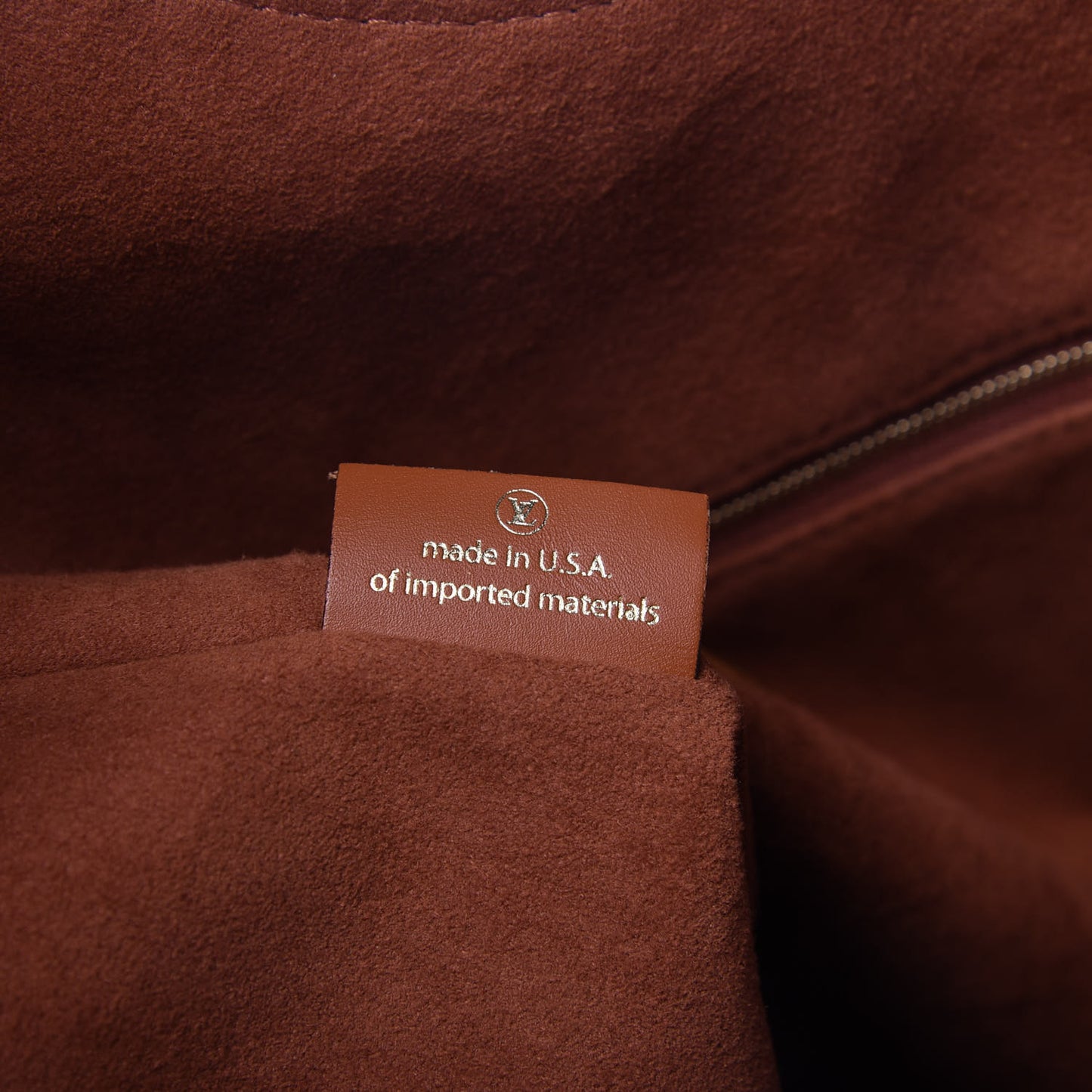 Monogram Flower Hobo Caramel