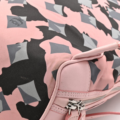 MCM Nylon Camo Backpack Pink Blush 19 of 19