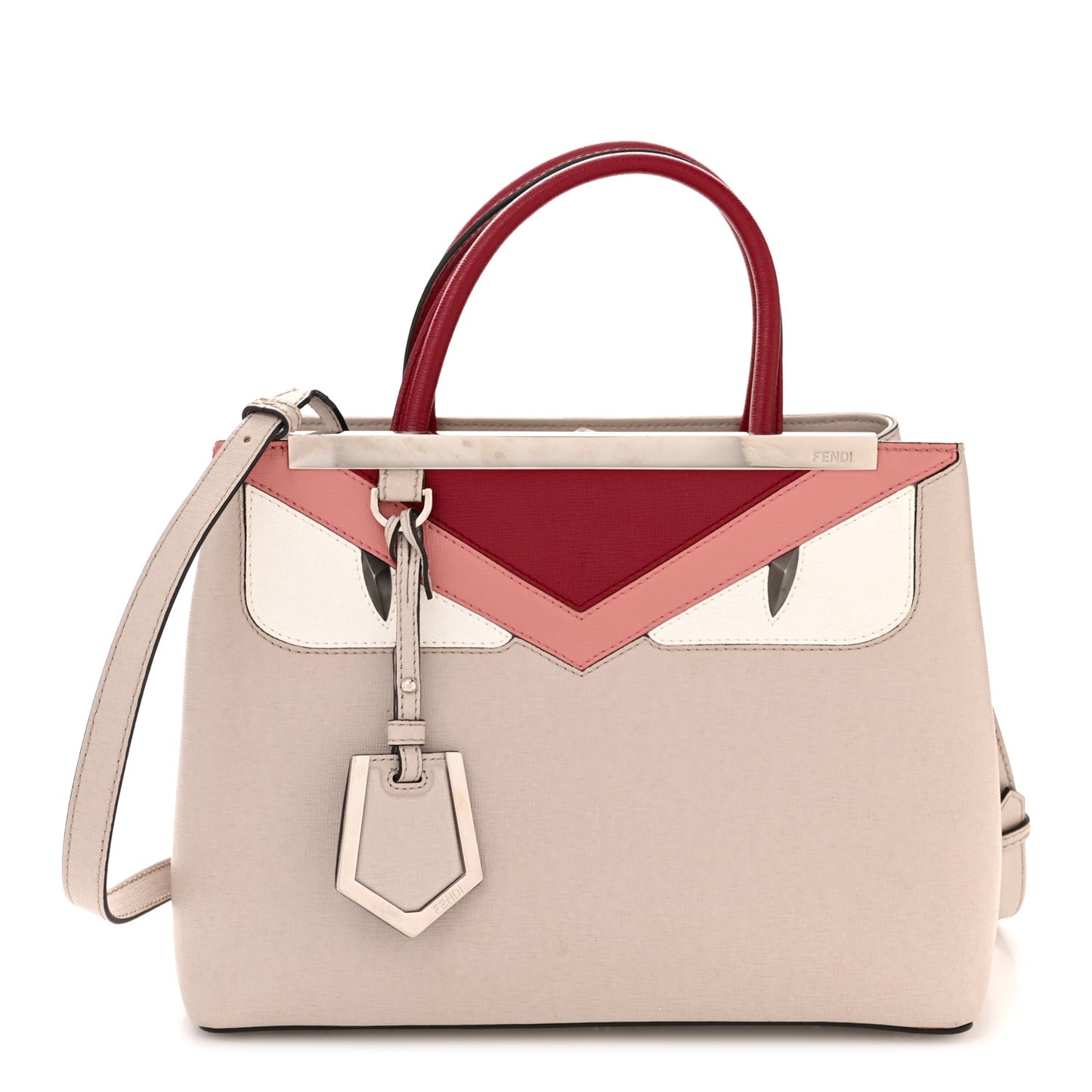 Vitello Elite Monster Petite 2Jours Tote Polvere Ribes Multicolor