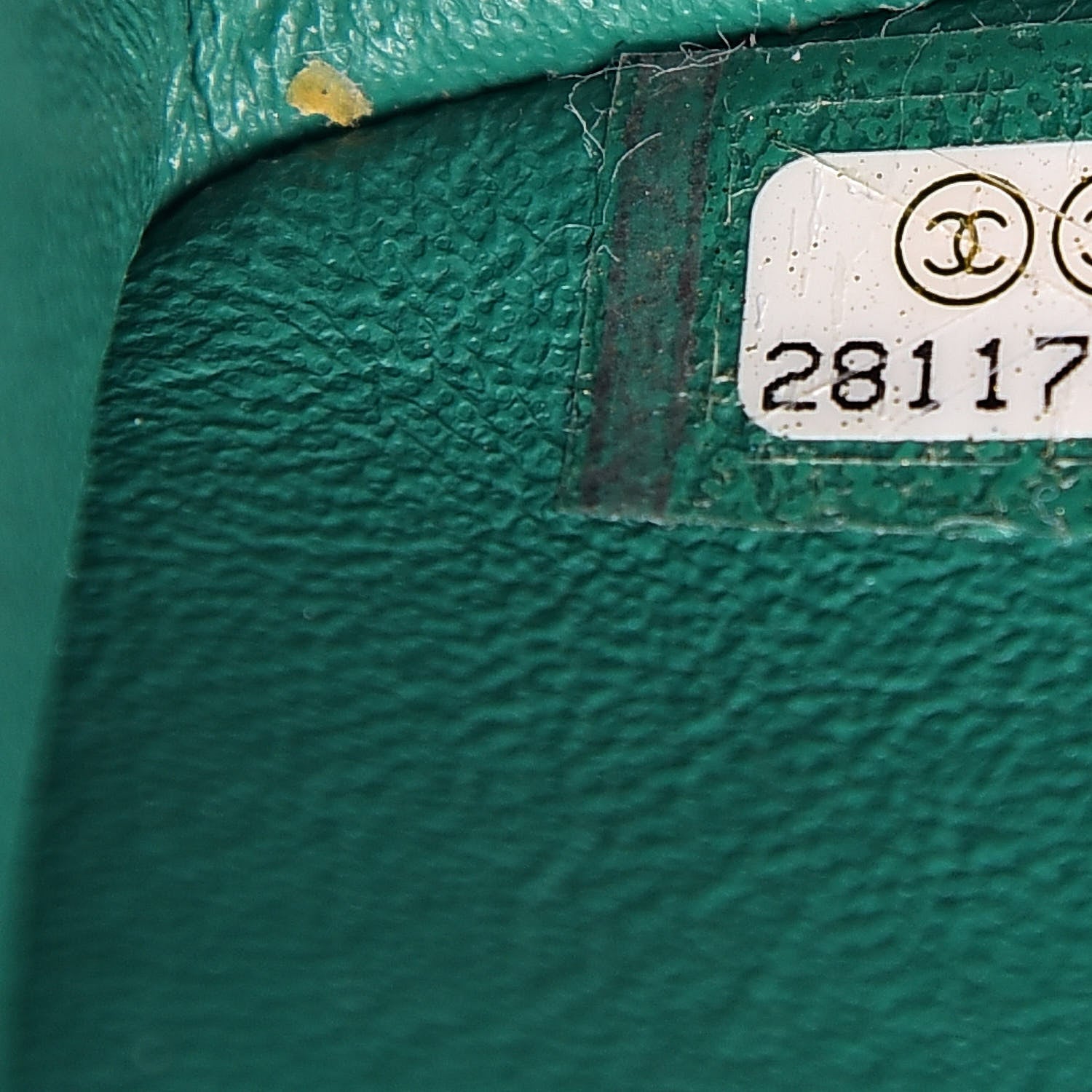Chanel Aged Calfskin Quilted 2.55 Reissue Mini Flap Green 7 of 11
