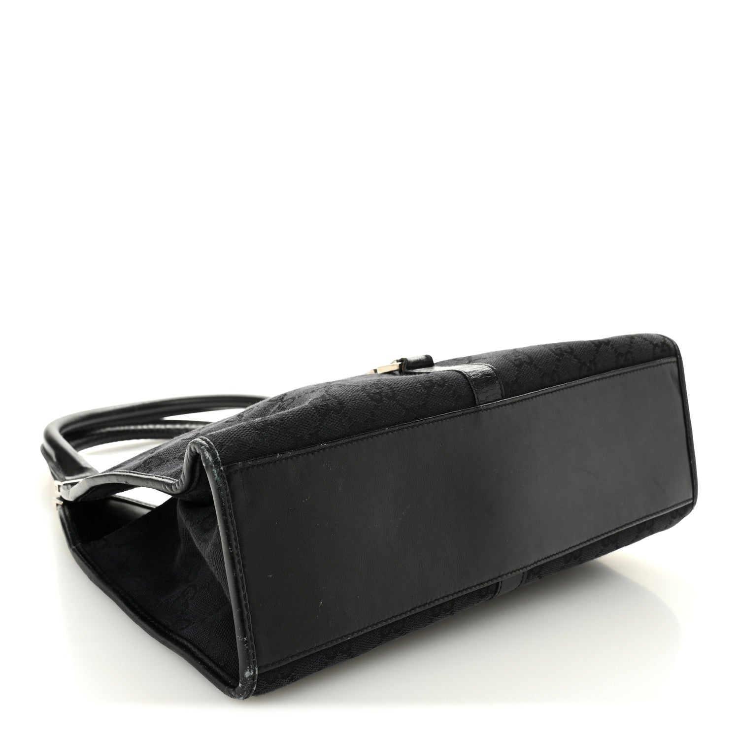 Gucci Monogram Bardot Shoulder Bag Black 1805426 – FASHIONPHILE