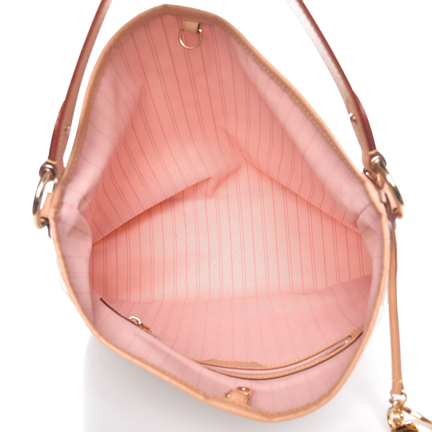 Louis Vuitton Damier Azur Delightful PM Rose Ballerine 5 of 7