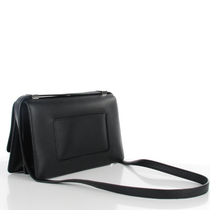 Celine Grained Calfskin Small Case Bag Black 3 of 7