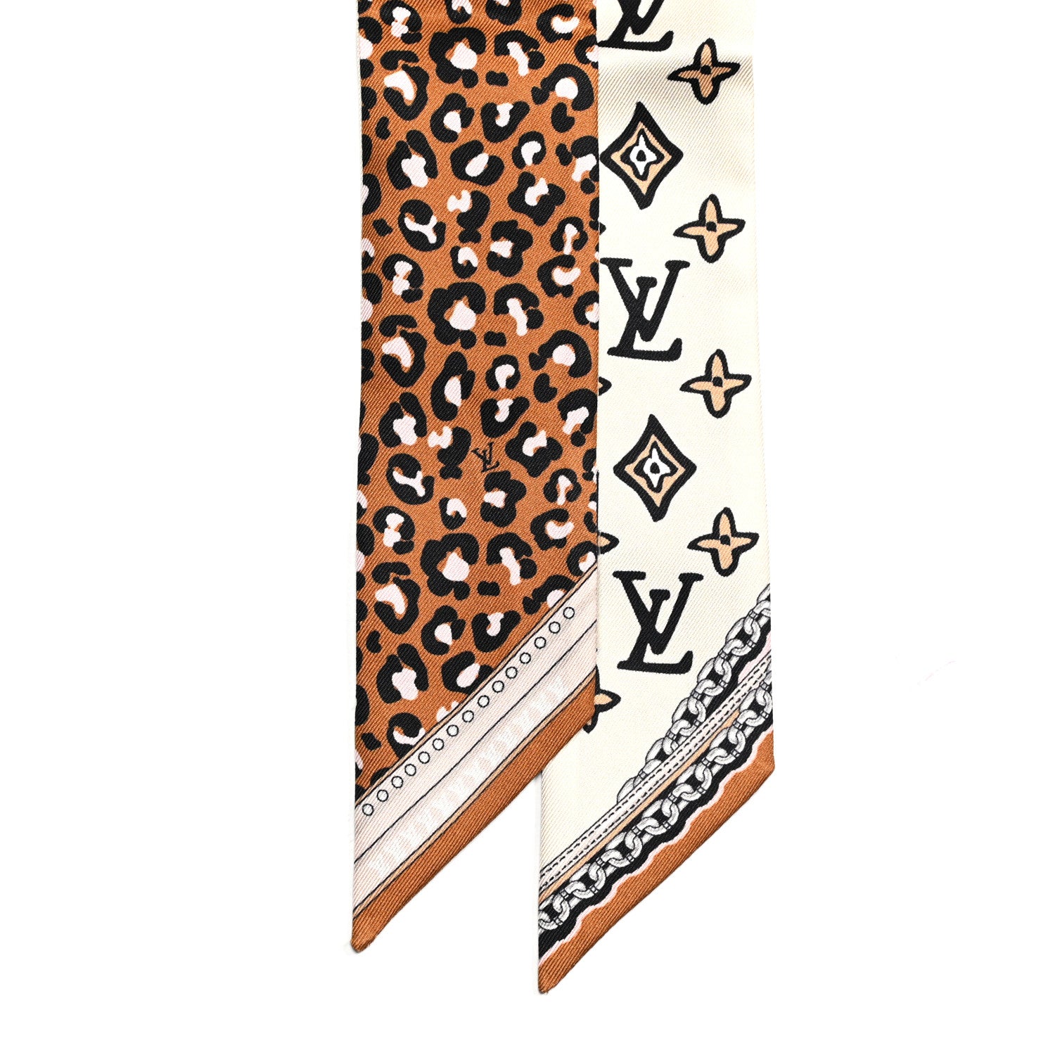 Louis Vuitton Silk Monogram Wild At Heart BB Bandeau Cream 6 of 6