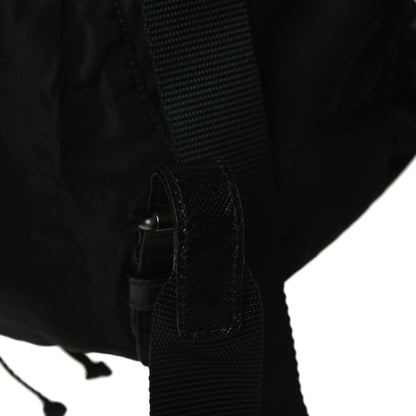 Prada Nylon Vela Mini Cinch Backpack Black 13 of 15