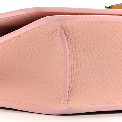 Burberry Grained Calfskin Mini TB Elongated Bag Dusty Pink 8 of 15