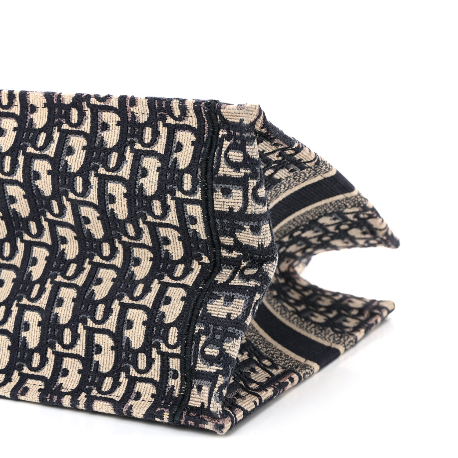 Christian Dior Oblique Medium Book Tote Blue Multicolor 9 of 9