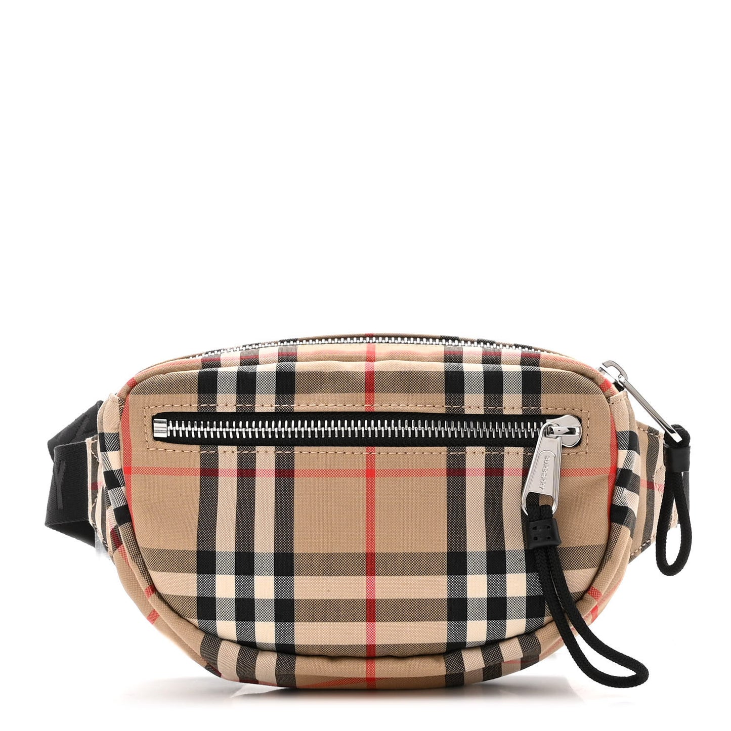 Nylon Vintage Check Small Cannon Bum Bag Archive Beige