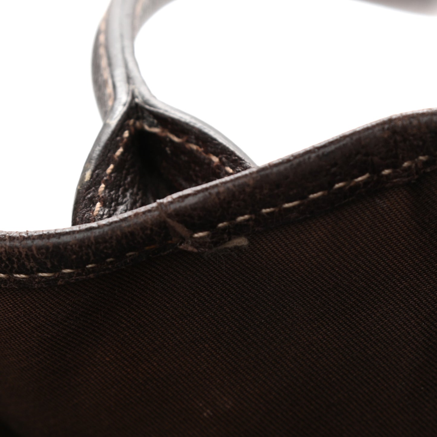 Monogram Medium Princy Tote Dark Brown