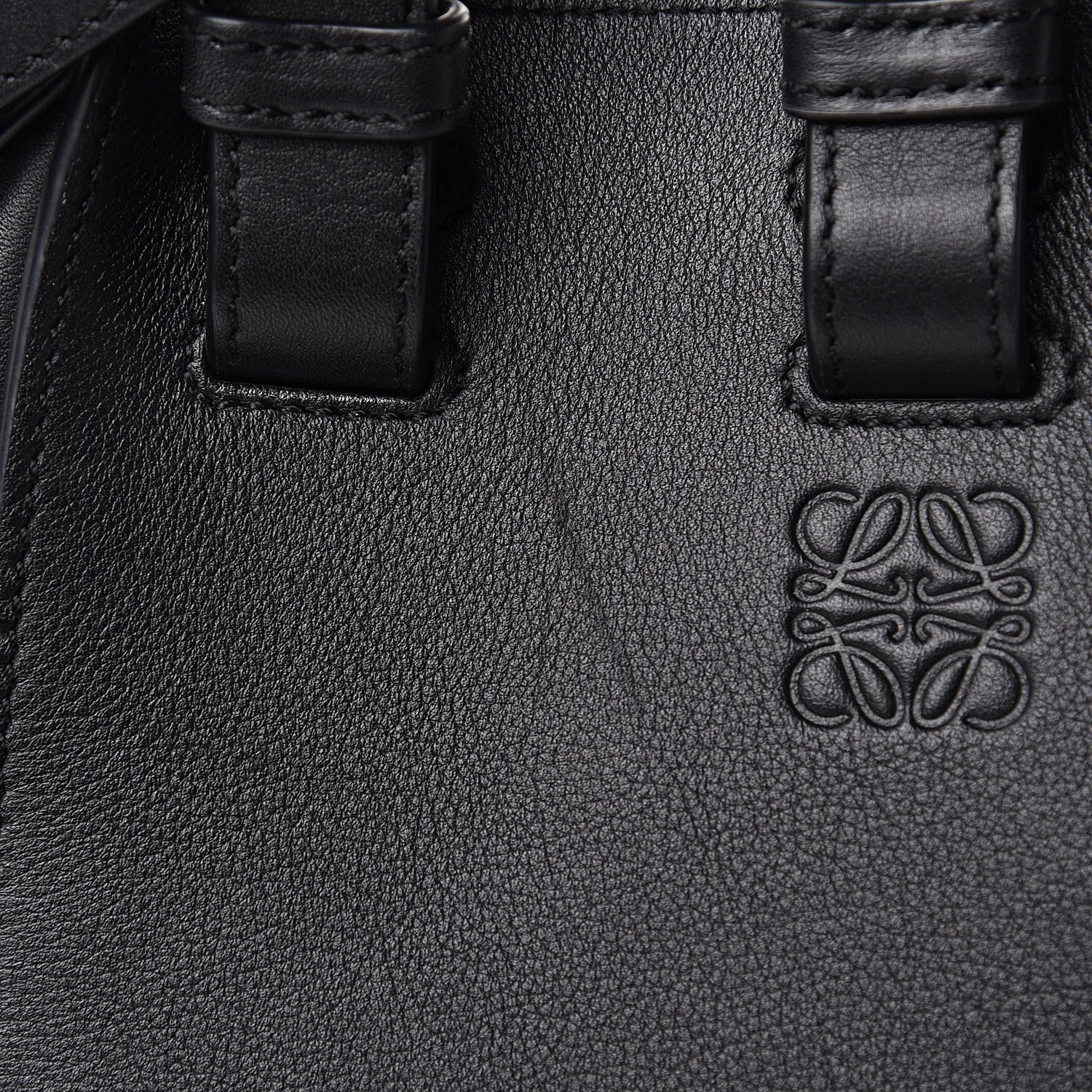 Loewe Calfskin Small Hammock Shoulder Bag Black 13 of 14