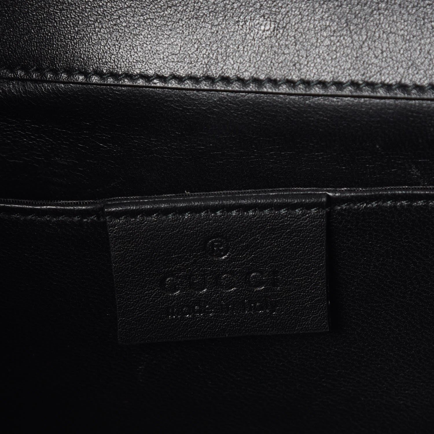 Gucci Satin Crystal GG Sparkling Clutch Black 6 of 8