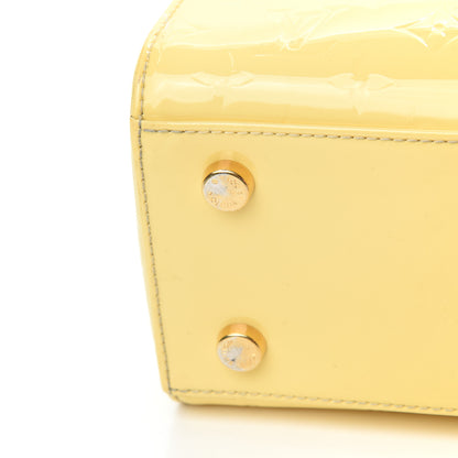 Louis Vuitton Vernis Brea MM Citrine 10 of 16