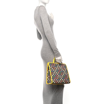 Gucci GG Supreme Monogram Hearts Childrens Tote Beige Ebony Multicolor Freesia 3 of 10