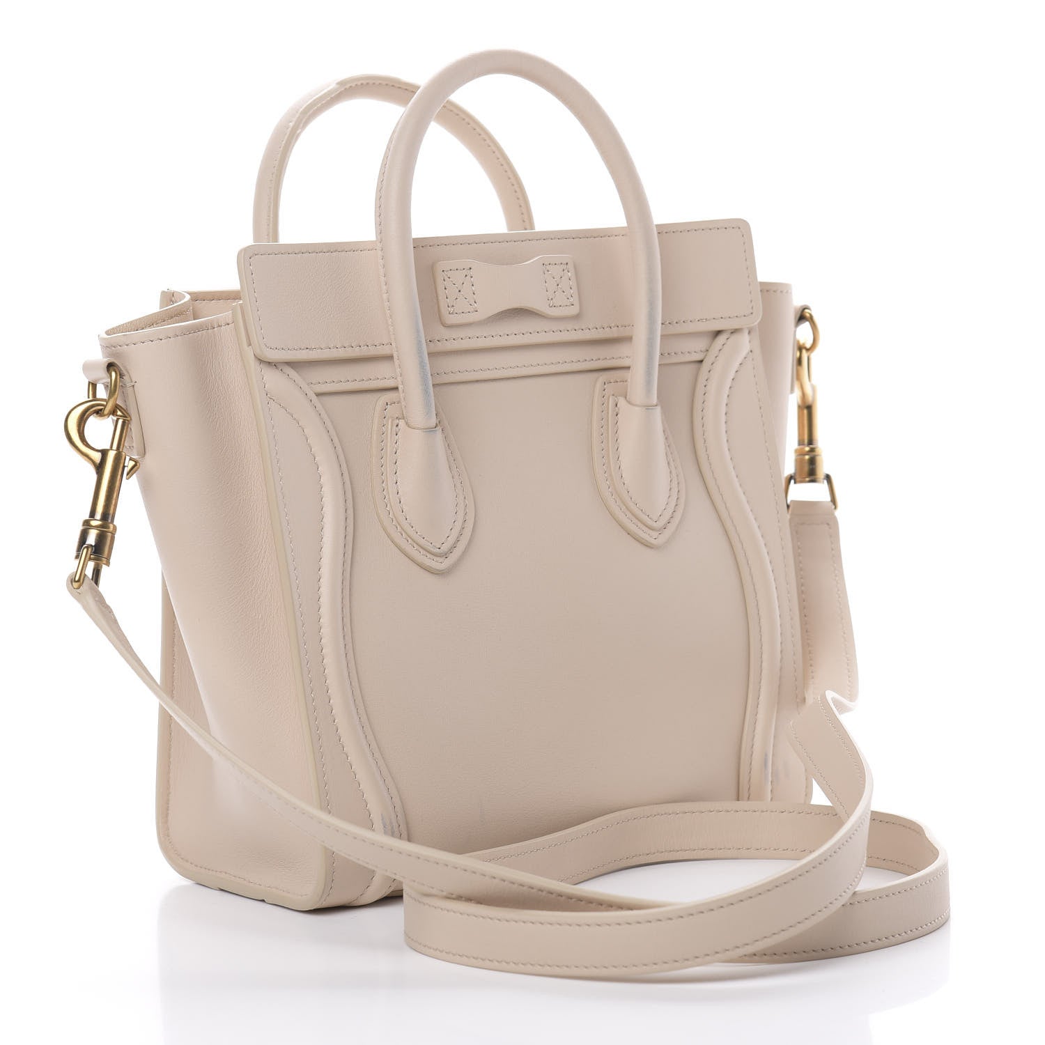 Celine Smooth Calfskin Nano Luggage Powder 3 of 21