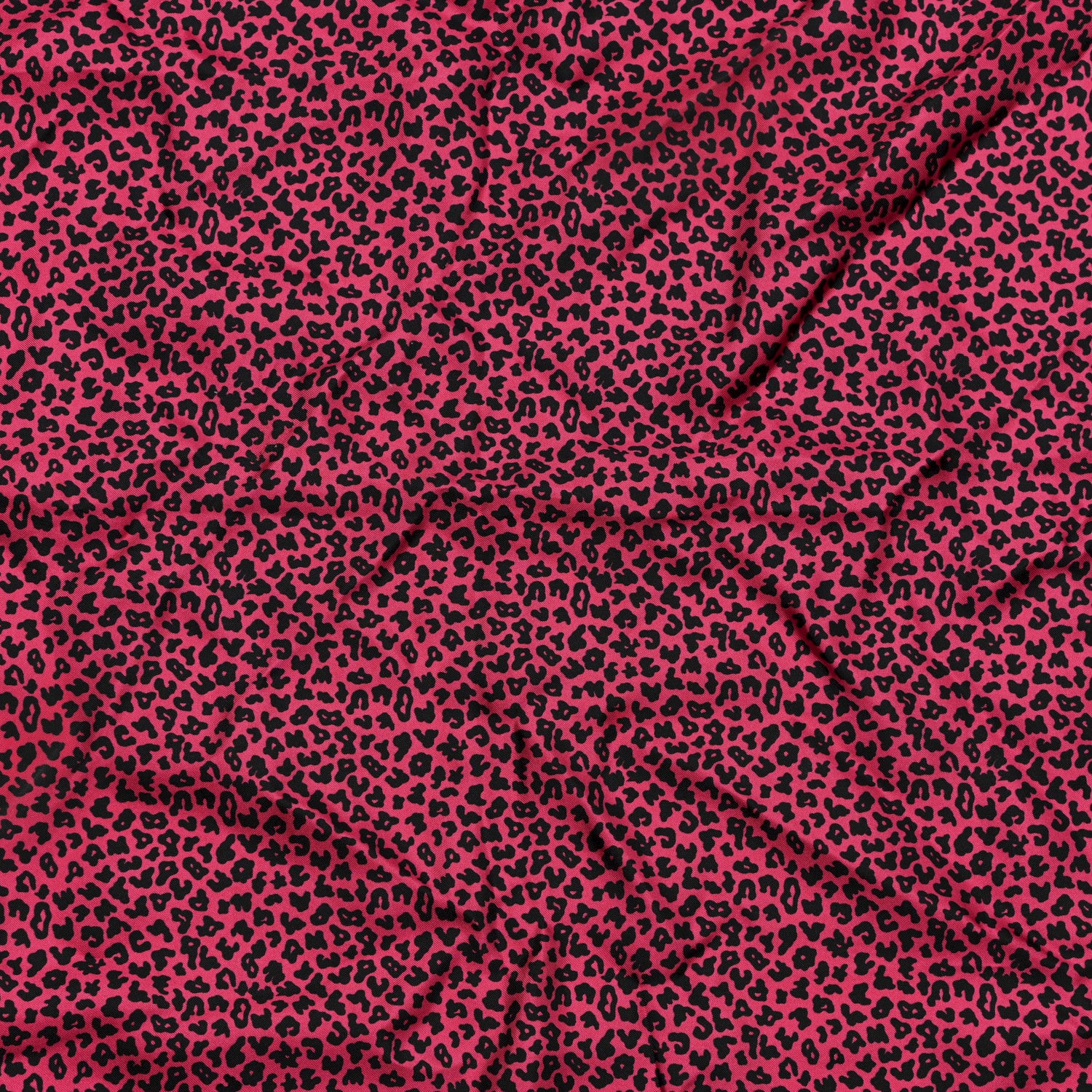 Christian Dior Silk Leopard Print Fringe Scarf Pink 3 of 4