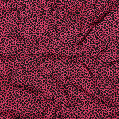 Christian Dior Silk Leopard Print Fringe Scarf Pink 3 of 4
