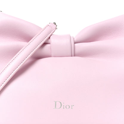 Christian Dior Lambskin Small Bow Bag Rose Songe 8 of 10