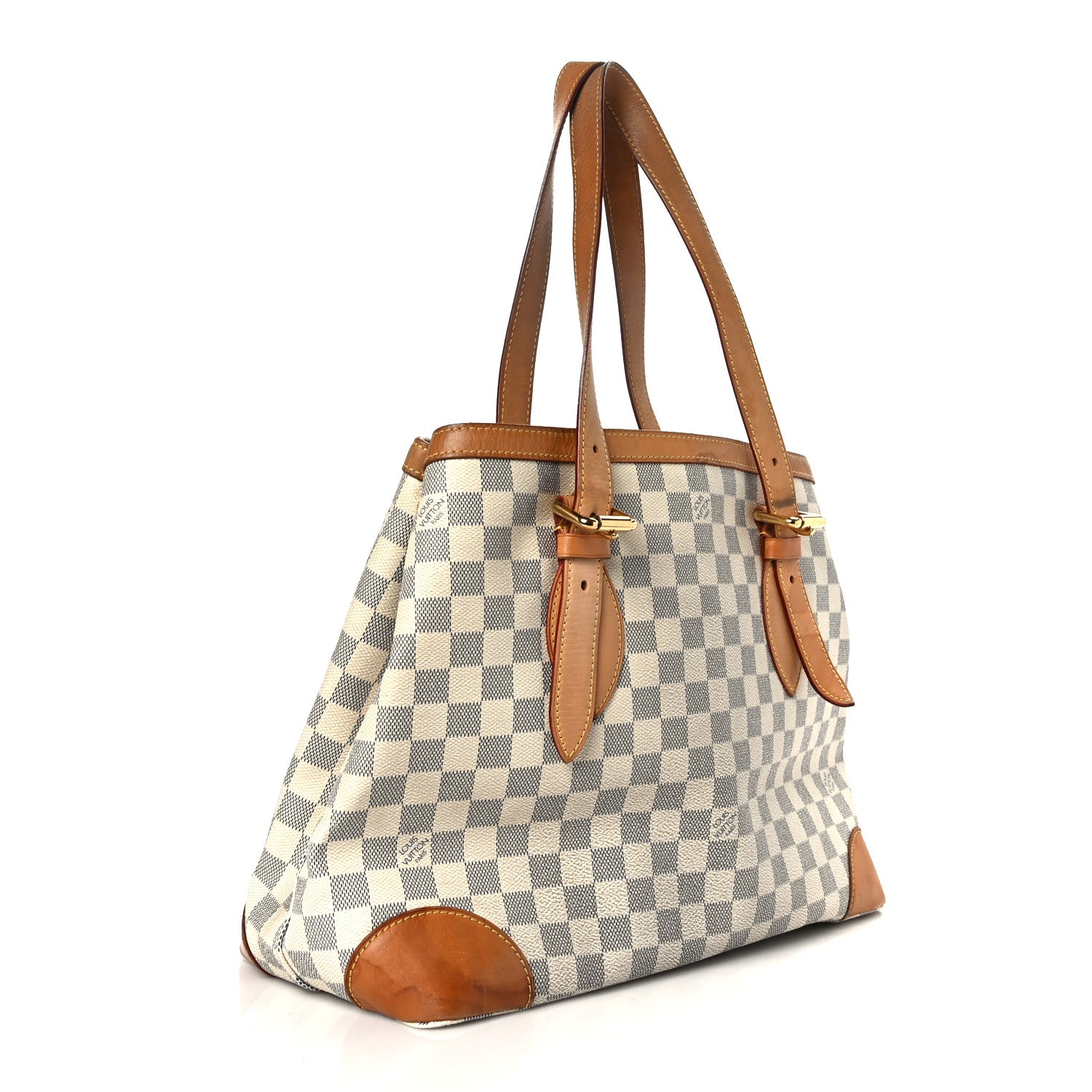 Louis Vuitton Damier Azur Hampstead MM 3 of 11