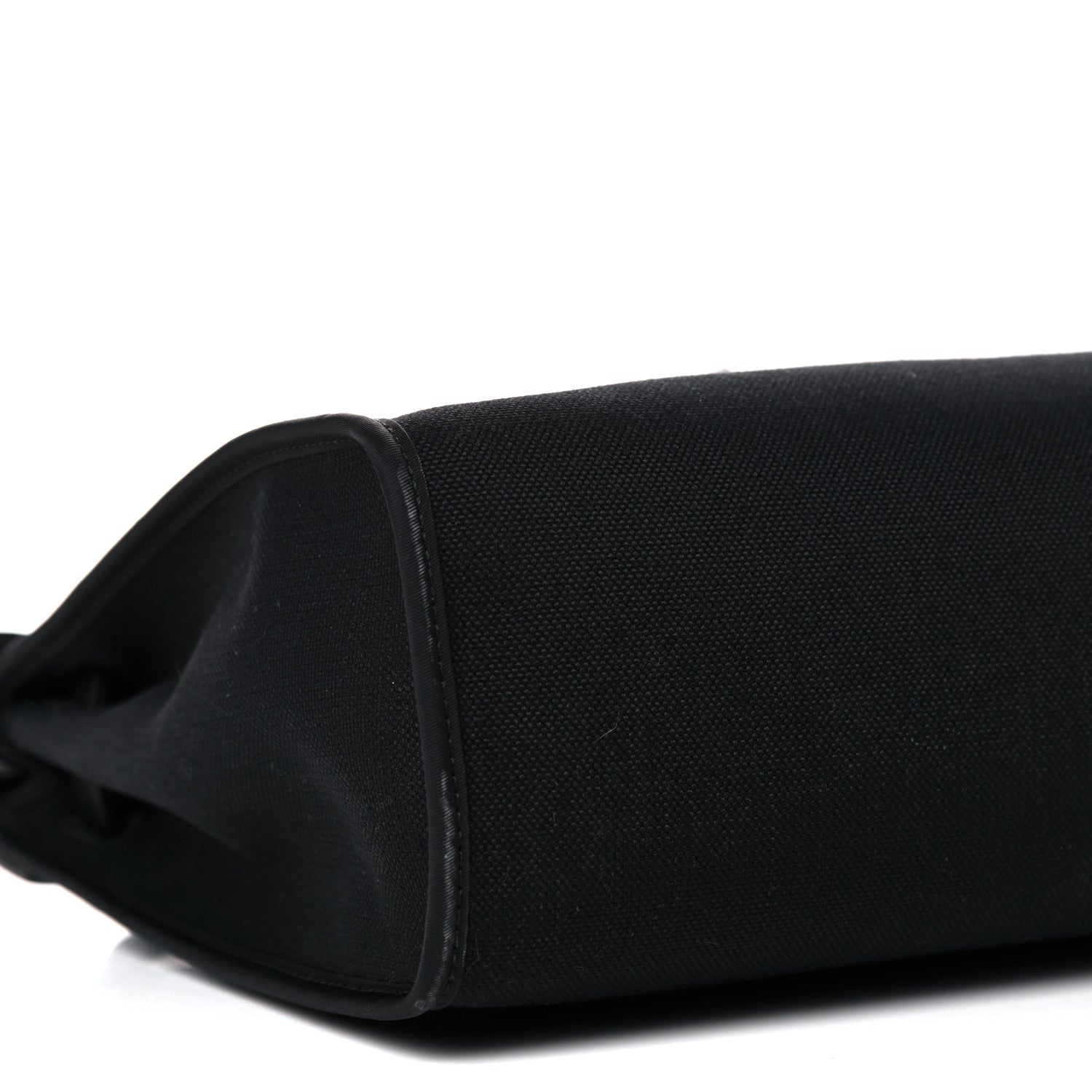 Hermes Military Toile Vache Hunter Herbag Zip PM 31 Black 9 of 14