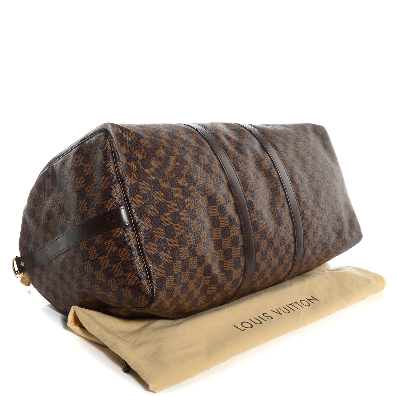 Louis Vuitton Damier Ebene Keepall Bandouliere 55 4 of 7