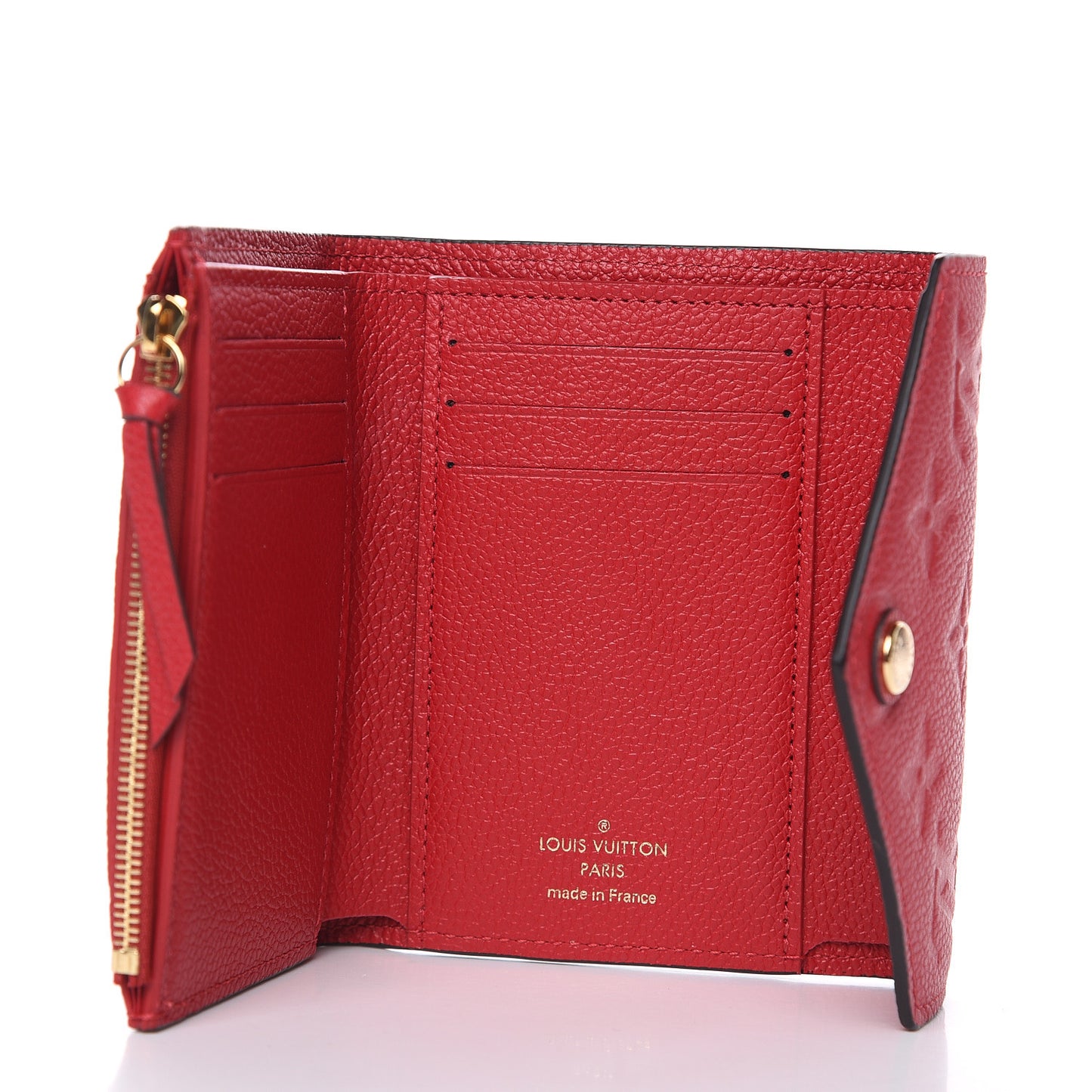 Empreinte Victorine Wallet Scarlet