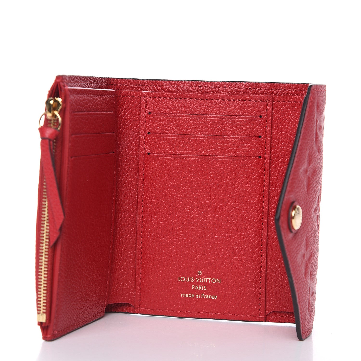 Louis Vuitton Empreinte Victorine Wallet Scarlet 5 of 8