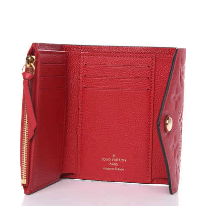 Louis Vuitton Empreinte Victorine Wallet Scarlet 5 of 8