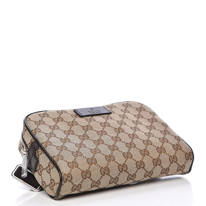 Gucci Monogram Belt Bag Dark Brown 4 of 10