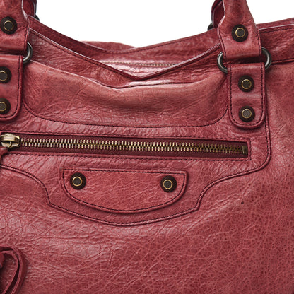 Balenciaga Agneau Classic Hardware City Cassis 11 of 11