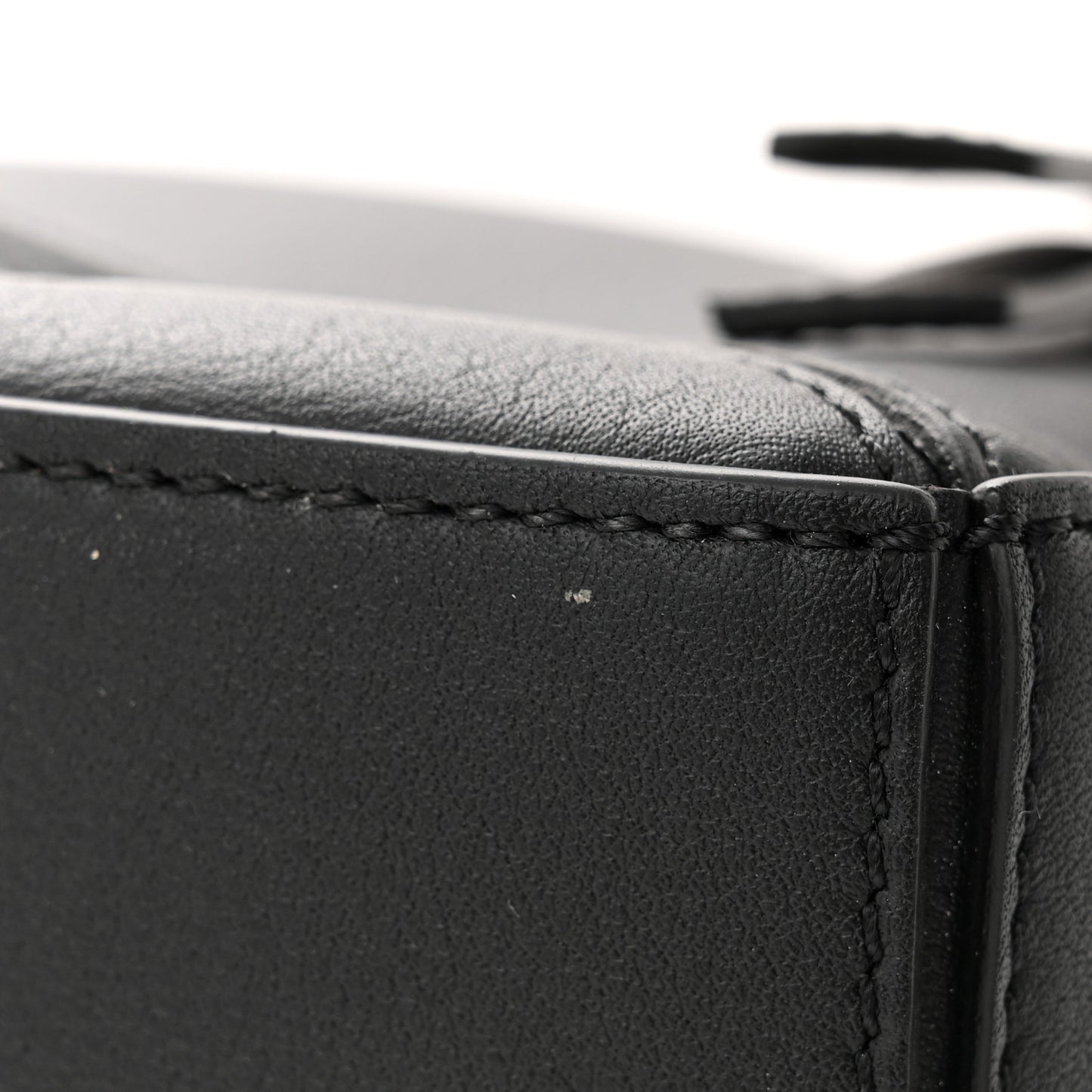 Calfskin Small Puzzle Bag Black