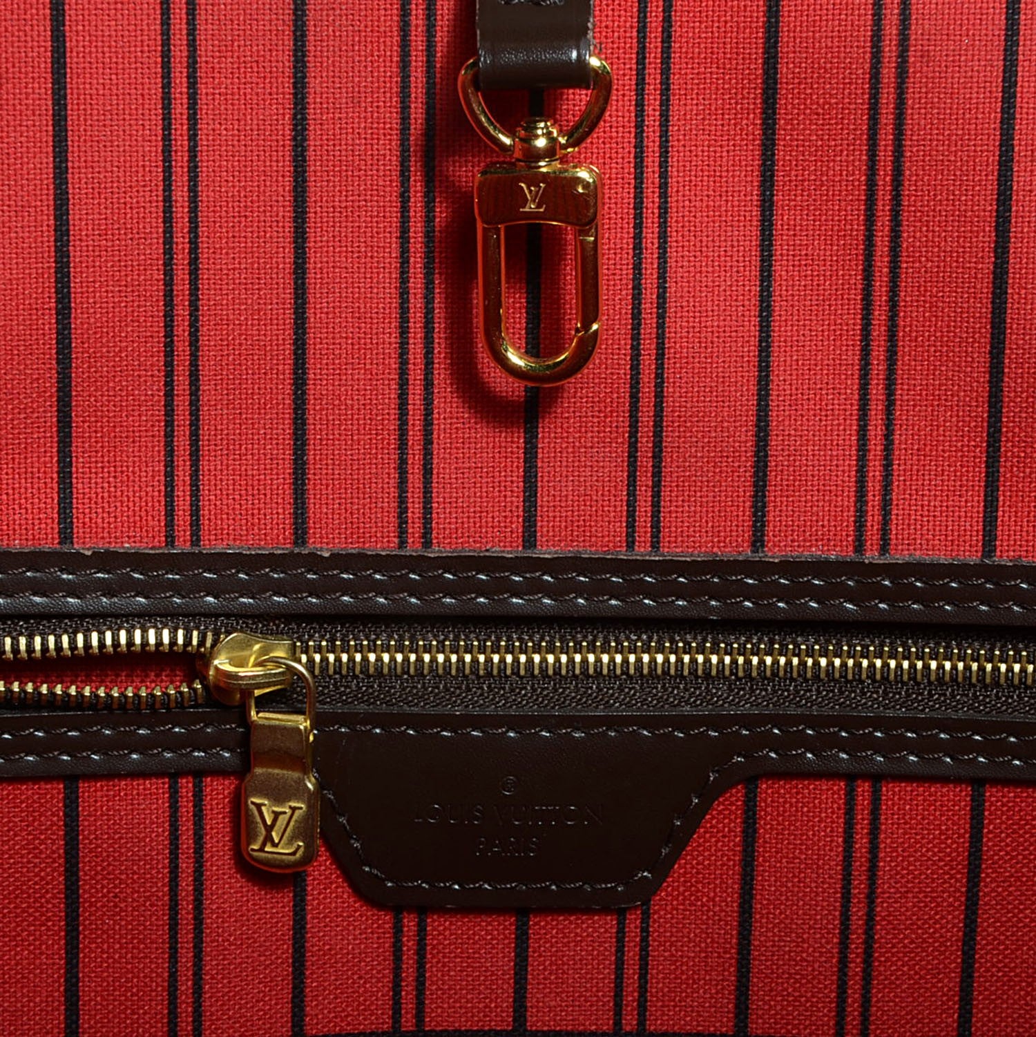 Louis Vuitton Damier Ebene Neo Neverfull MM 7 of 10