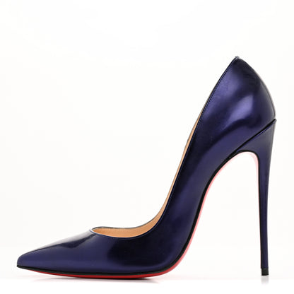 Christian Louboutin Glossy Patent So Kate 120 Pumps 39 Electro 1 of 12