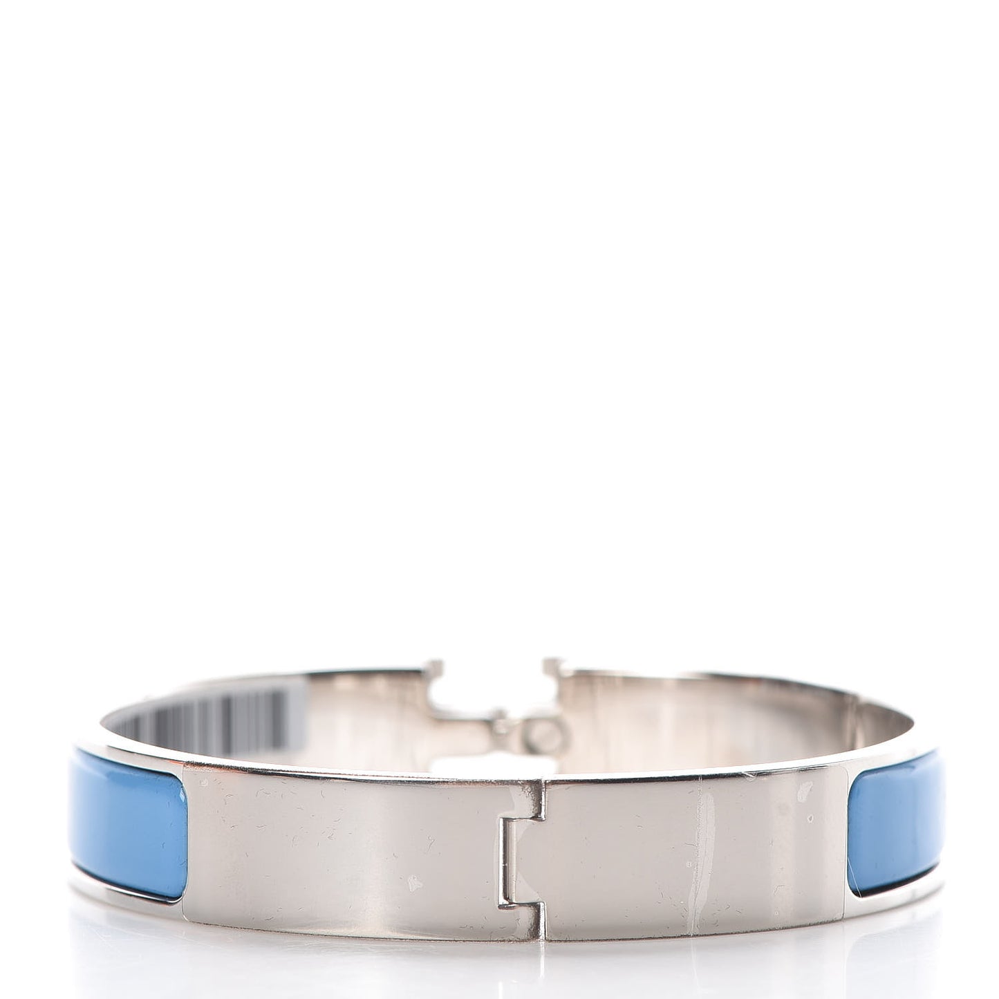 Enamel Narrow Clic Clac H Bracelet GM Bleu Cielo