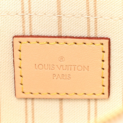 Louis Vuitton Damier Azur Neverfull MM GM Pochette 6 of 8