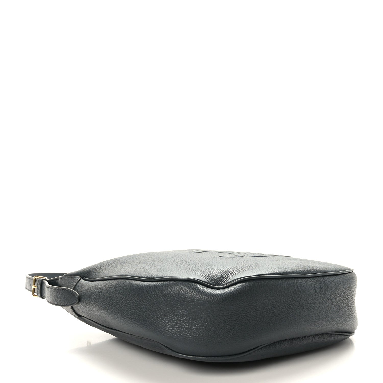 Celine Calfskin Triomphe Heloise Shoulder Bag Slate Grey 4 of 8