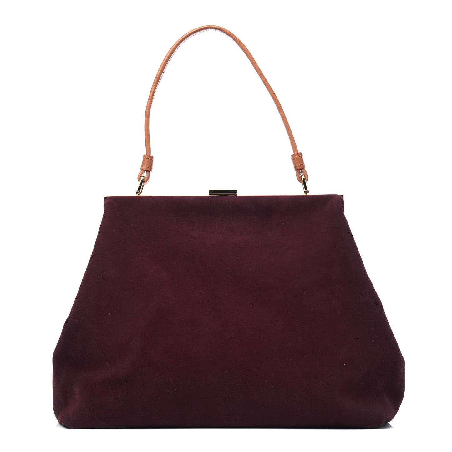 Suede Soft Elegant Bag Burgundy