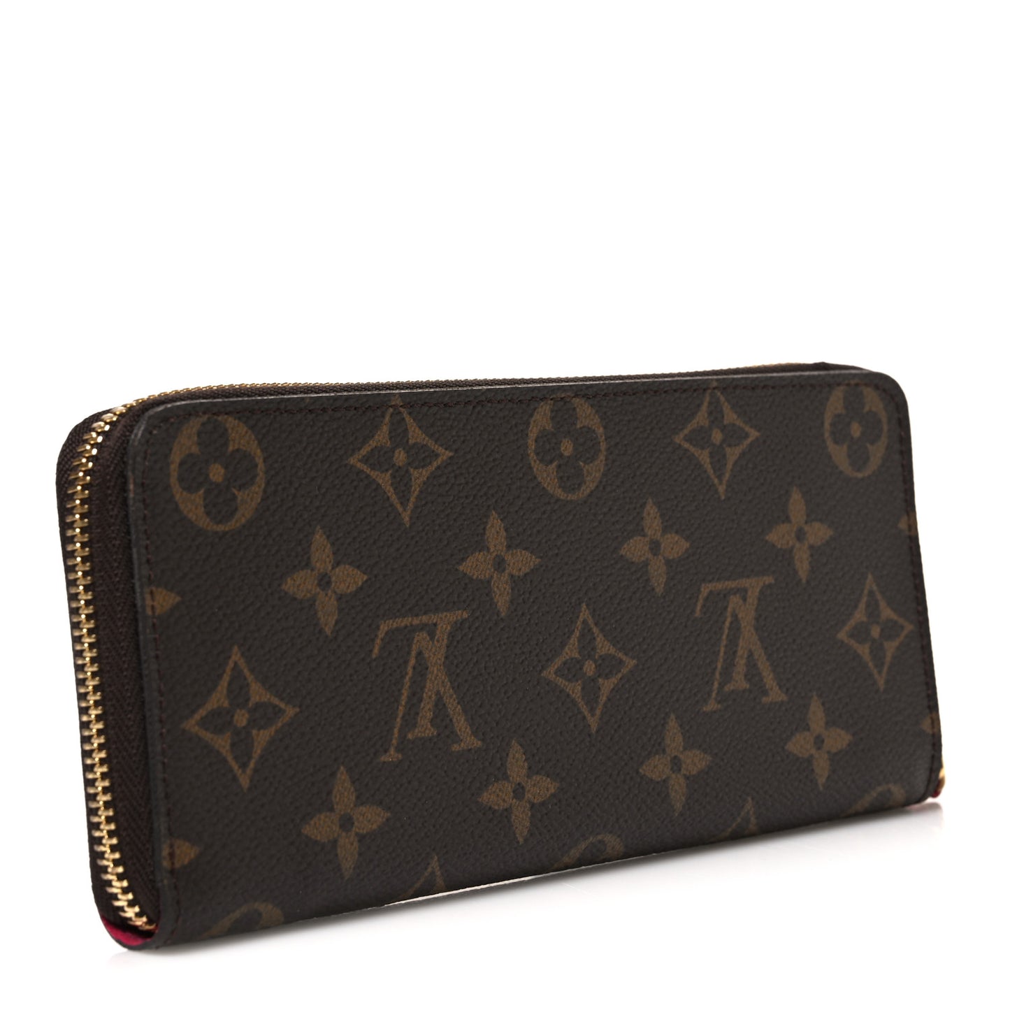Monogram Clemence Wallet Fuchsia Fuchsia