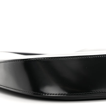 Prada Spazzolato Cleo Shoulder Bag Black 9 of 11