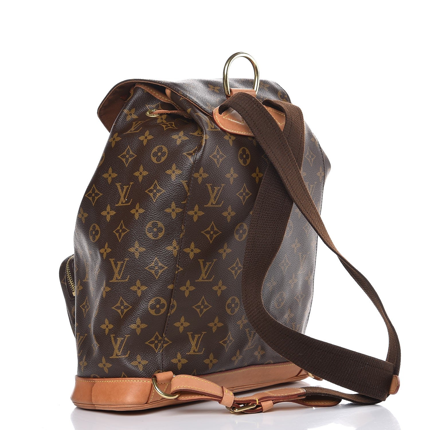 Louis Vuitton Monogram Montsouris GM Backpack 3 of 16