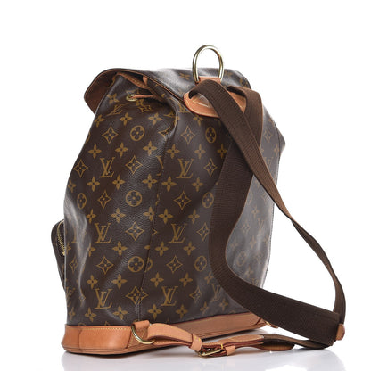 Louis Vuitton Monogram Montsouris GM Backpack 3 of 16