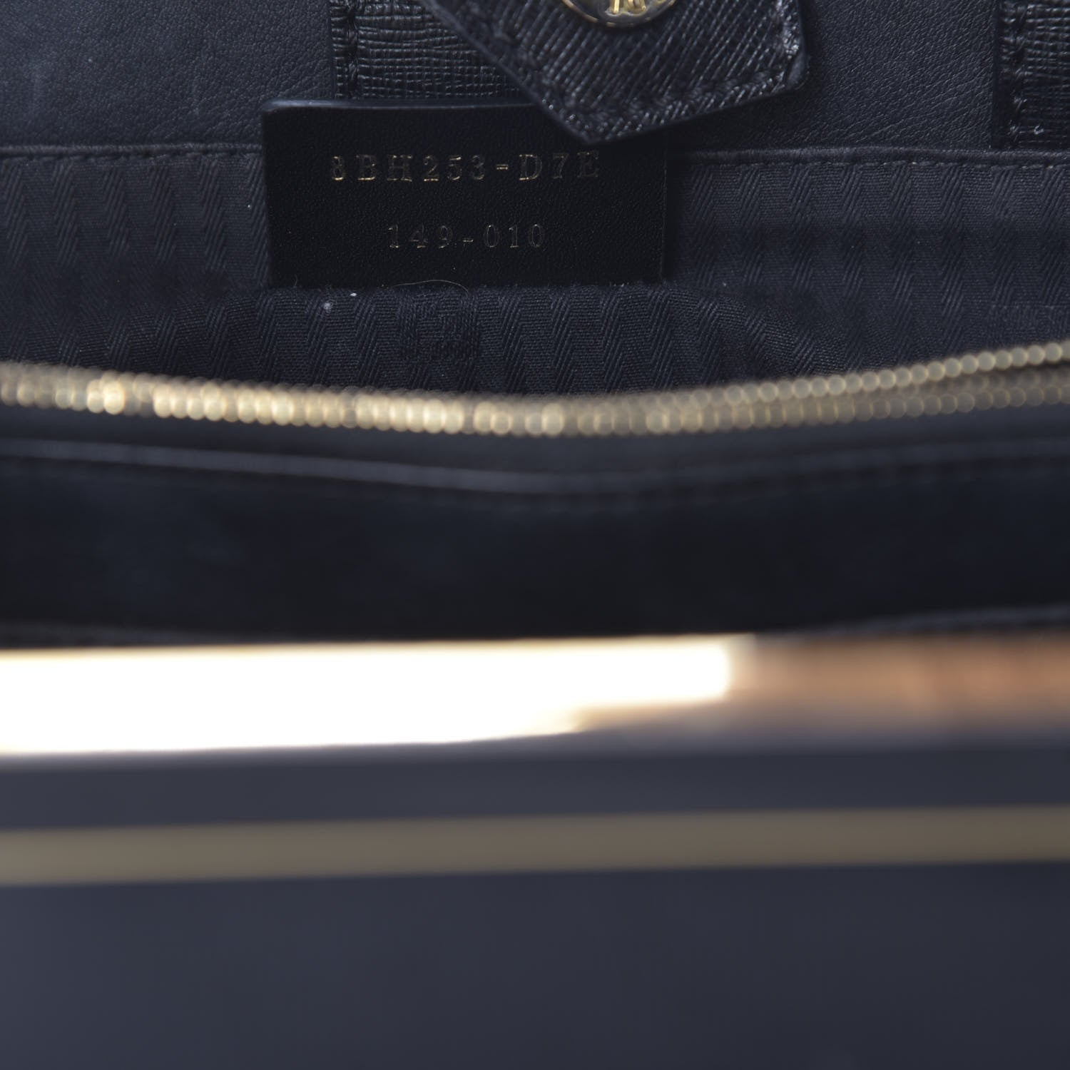 Fendi Vitello Elite Petite 2Jours Tote Black 9 of 16