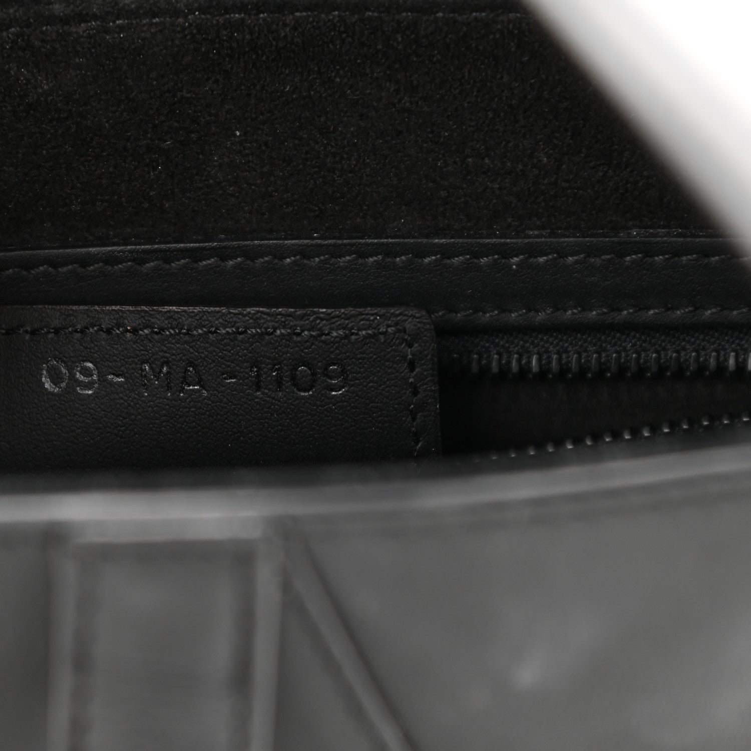 Christian Dior Ultra Matte Calfskin Saddle Bag Black 7 of 13