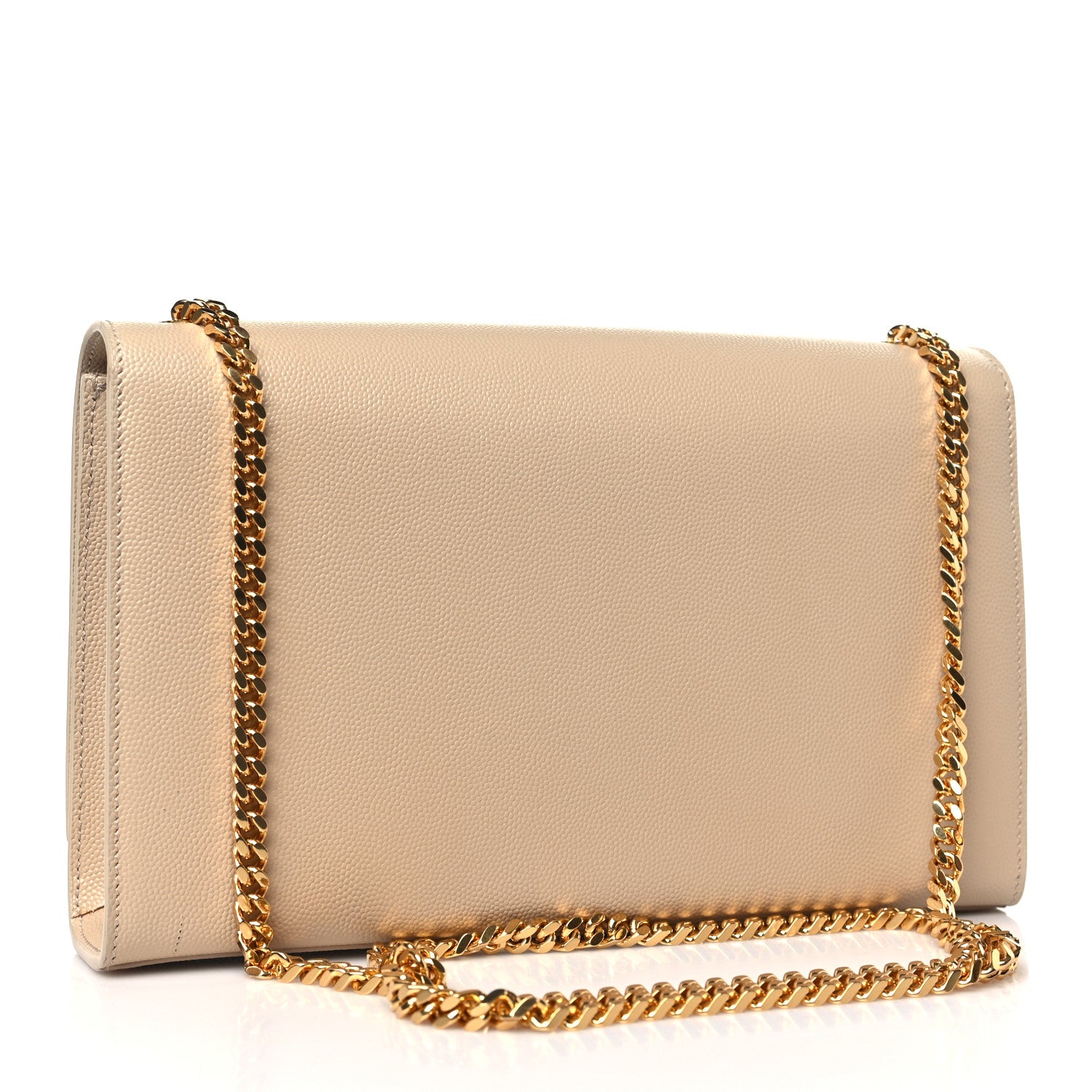 Saint Laurent SAINT LAURENT Grain De Poudre Medium Monogram Kate Satchel Nude Powder 2 of 8