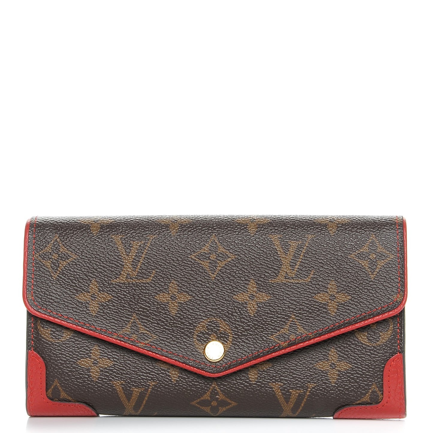 Monogram Sarah Retiro Wallet Cherry